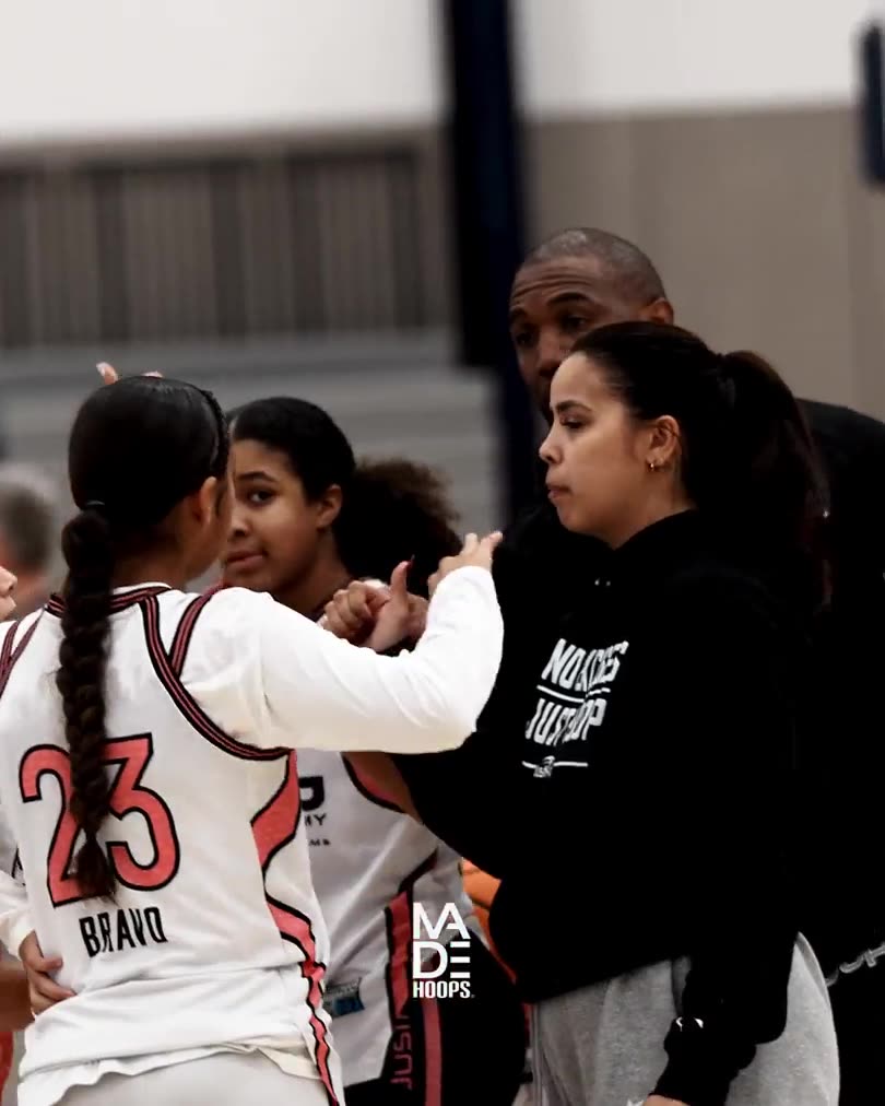 GirlsGotGame 3G game film: a 3G guard pushing the ball up the floor