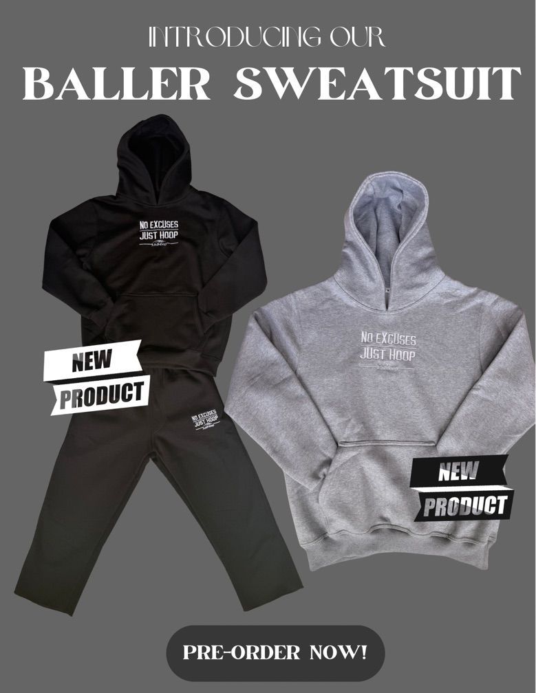 Introducing the Baller Sweatsuit — new product, pre-order now