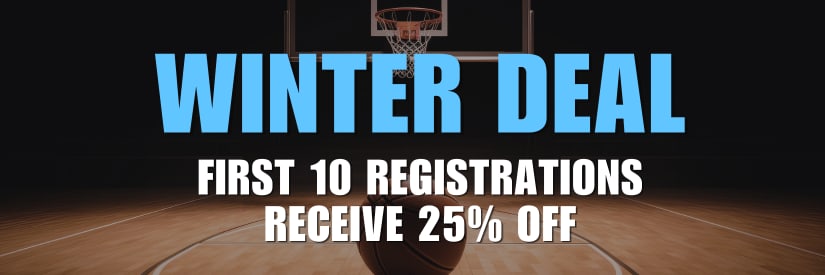 Winter deal — the first 10 registrations receive 25% off
